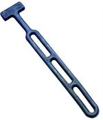 Justerbar gummi strop sort�L:280 D:8 B:40mm