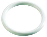 Ring rund  PVC hvid�D:55 s:6mm