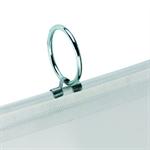 Ringholder til at p�s�tte runde rings p� gardiner med keder 7,5mm, D:10mm