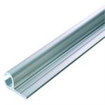Keder skinne aluminium m. flange, 14x30mm, L:6m til keder �7,5-9mm�