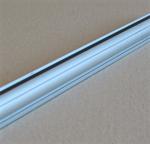 Alu kederprofil m. bund 6mm