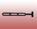 Gummistrop L:160mm sort